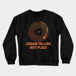 JIGSAW FALLING INTO PLACE (RADIOHEAD) Crewneck Sweatshirt